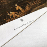 Anemones - Custom Note Cards - The Punctilious Mr. P's Place Card Co.