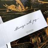 Apple Medley - Custom Place Cards - Oblong - Laydown - The Punctilious Mr. P's Place Card Co.