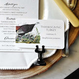 Autumn Tableau - Custom Buffet Tags s/12 - The Punctilious Mr. P's Place Card Co.