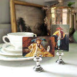 Barbault's Ambassadors - Custom Place Cards - Upright - The Punctilious Mr. P's Place Card Co.