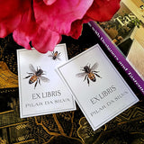 Bees - Custom Bookplate - The Punctilious Mr. P's Place Card Co.