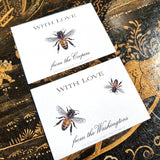 Bees - Custom Gift Notes - The Punctilious Mr. P's Place Card Co.