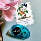 Birds, Berries & Butterflies - Custom Bookplate - The Punctilious Mr. P's Place Card Co.