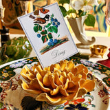 Birds, Berries & Butterflies - Custom Place Cards - Omni - The Punctilious Mr. P's Place Card Co.