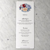 Birds of India - Custom Menu Cards - s/4 - The Punctilious Mr. P's Place Card Co.