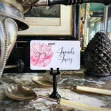 Blossoms - Custom Buffet Tags s/12 - The Punctilious Mr. P's Place Card Co.