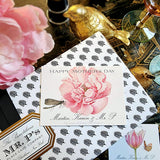 Blossoms - Custom Gift Notes - The Punctilious Mr. P's Place Card Co.
