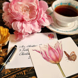 Blossoms - Custom Note Cards - The Punctilious Mr. P's Place Card Co.