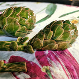 Ceramic Artichoke Trio - The Punctilious Mr. P's Place Card Co.