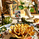 Ceramic Blossom - Duchess Peony - The Punctilious Mr. P's Place Card Co.