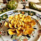 Ceramic Blossom - Duchess Peony - The Punctilious Mr. P's Place Card Co.