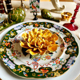 Ceramic Blossom - Duchess Peony - The Punctilious Mr. P's Place Card Co.