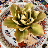 Ceramic Blossom: Lily - Chartreuse - The Punctilious Mr. P's Place Card Co.