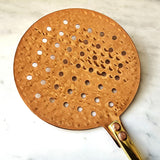 Copper - Brass: Ladle, Spatula & Strainer Set - The Punctilious Mr. P's Place Card Co.