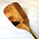 Copper - Brass: Ladle, Spatula & Strainer Set - The Punctilious Mr. P's Place Card Co.