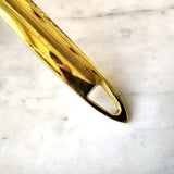 Copper - Brass: Serving Spoons - The Punctilious Mr. P's Place Card Co.