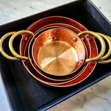 Copper - Brass: Measuring Cups - The Punctilious Mr. P's Place Card Co.