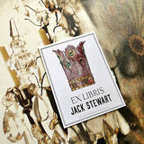 Coronet Nouveau - Custom Bookplate - The Punctilious Mr. P's Place Card Co.