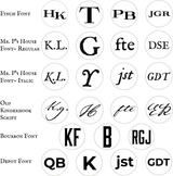 Create Your Own Customized Wax Seal Stamper - The Punctilious Mr. P's Place Card Co.