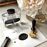 Create Your Own Customized Wax Seal Stamper - The Punctilious Mr. P's Place Card Co.