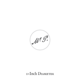 Create Your Own Customized Wax Seal Stamper - The Punctilious Mr. P's Place Card Co.