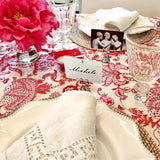 Cupid's Arrow - Custom Place Cards - Upright - The Punctilious Mr. P's Place Card Co.