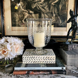 Curio Box Bone - Herringbone - The Punctilious Mr. P's Place Card Co.