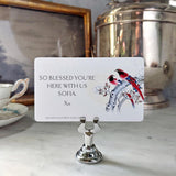 Custom Buffet Tags s/12 - The Punctilious Mr. P's Place Card Co.
