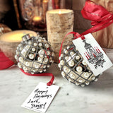 Custom Holiday Gift Tags Set/ 8 - The Punctilious Mr. P's Place Card Co.