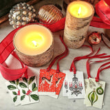 Custom Holiday Gift Tags Set/ 8 - The Punctilious Mr. P's Place Card Co.