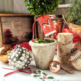 Custom Holiday Gift Tags Set/ 8 - The Punctilious Mr. P's Place Card Co.