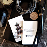 Custom Illustrated Calling Cards - The Punctilious Mr. P's Place Card Co.