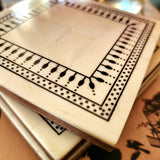 Delos Drinks Coasters s/4 - The Punctilious Mr. P's Place Card Co.