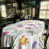 Early Flowers - Tablecloth - The Punctilious Mr. P's Place Card Co.