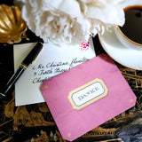 Envoy: Aubergine - Custom Thank You Note Cards - The Punctilious Mr. P's Place Card Co.