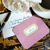 Envoy: Aubergine - Custom Thank You Note Cards - The Punctilious Mr. P's Place Card Co.