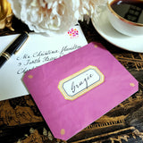 Envoy: Aubergine - Custom Thank You Note Cards - The Punctilious Mr. P's Place Card Co.