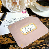 Envoy: Brique - Custom Thank You Note Cards - The Punctilious Mr. P's Place Card Co.
