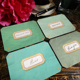 Envoy: Jardin - Custom Thank You Note Cards - The Punctilious Mr. P's Place Card Co.