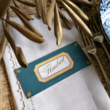Envoy: Marine - Custom Place Cards - Laydown - The Punctilious Mr. P's Place Card Co.