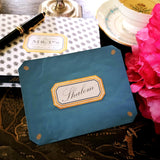Envoy: Shalom Custom Note Cards - The Punctilious Mr. P's Place Card Co.