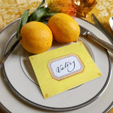 Envoy: Soleil - Custom Place Cards - Laydown Event Size - The Punctilious Mr. P's Place Card Co.