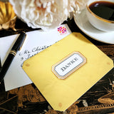 Envoy: Soleil - Custom Thank You Note Cards - The Punctilious Mr. P's Place Card Co.