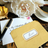 Envoy: Soleil - Custom Thank You Note Cards - The Punctilious Mr. P's Place Card Co.