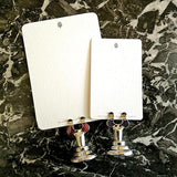 Fanciful Pheasants - Custom Place Cards - Upright - The Punctilious Mr. P's Place Card Co.