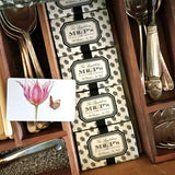 Four Seasons Box - 6 Packs of Custom Place Cards - Upright - The Punctilious Mr. P's Place Card Co.