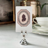 Georgian Gentlemen - Custom Place Cards - Upright - The Punctilious Mr. P's Place Card Co.