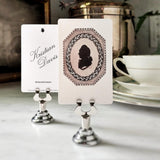 Georgian Gentlemen - Custom Place Cards - Upright - The Punctilious Mr. P's Place Card Co.