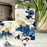 Golden Crane - Custom Place Cards - Upright - The Punctilious Mr. P's Place Card Co.