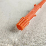 Hickory Twig Candle Pair - Tangerine - The Punctilious Mr. P's Place Card Co.